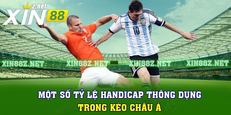 Một số tỷ lệ handicap thông dụng trong kèo châu Á