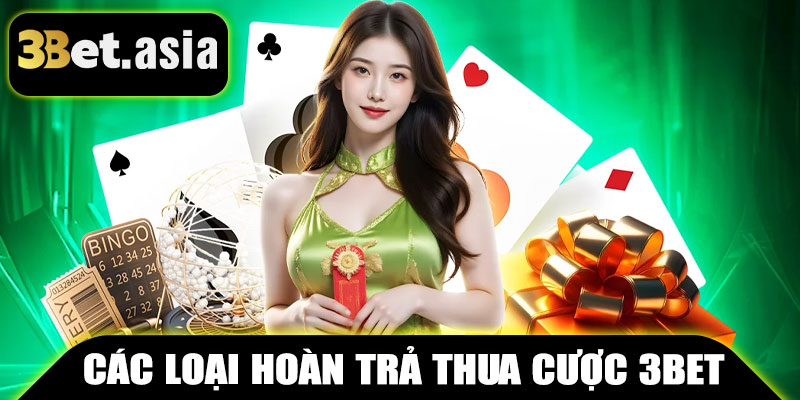 Các Loại Hoàn Trả Thua Cược 3BET Phổ Biến