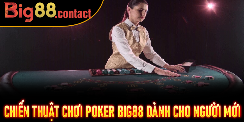 Chiến thuật chơi Poker Big88 dành cho người mới